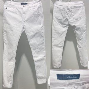 KanCan Skinny White Jeans Size 9